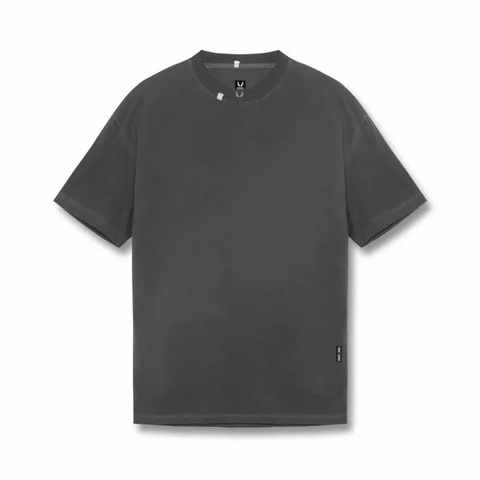 ASRV Short Sleeves Men Tech Essential Relaxed Tee Faded Grey