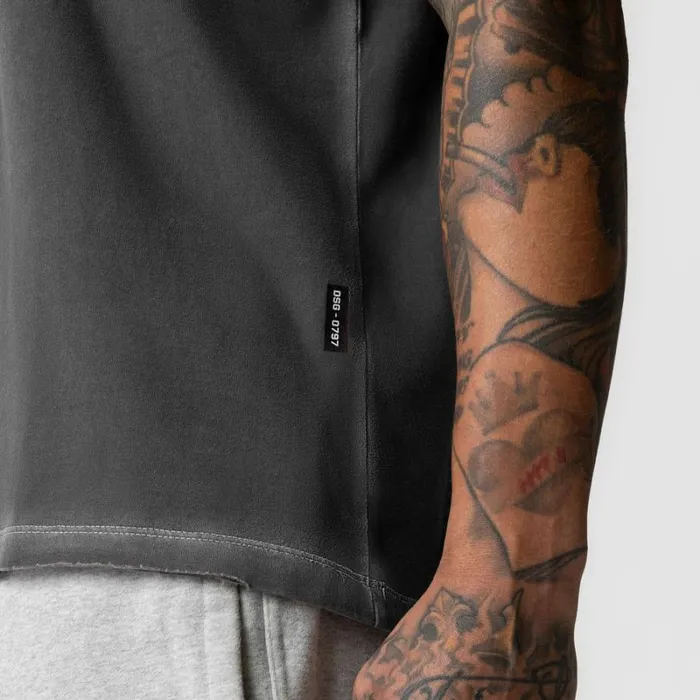 ASRV Short Sleeves Men Tech Essential Relaxed Tee Faded Grey