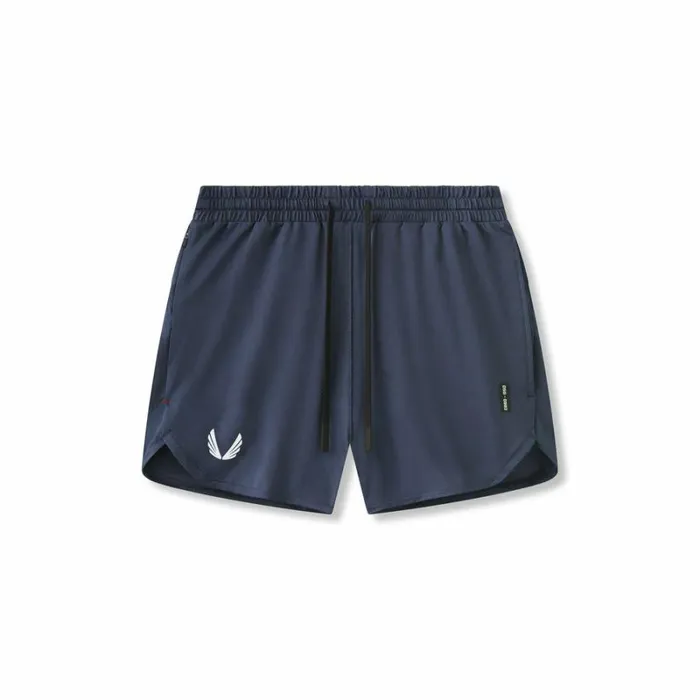 ASRV Shorts Men AeroSilver 5034 Linerless Short Navy