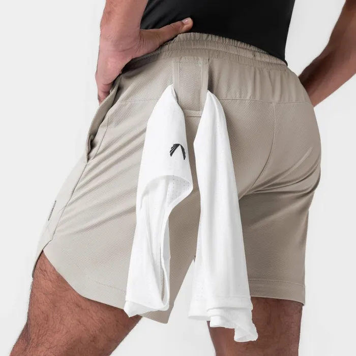 ASRV Shorts Men AeroSilver 7034 Linerless Short Chai