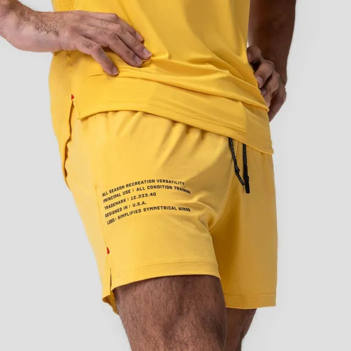 ASRV Shorts Men Aerotex 5034 Training Short Amber