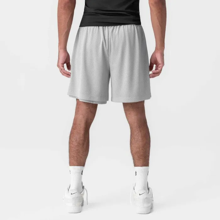 ASRV Shorts Men Reversible 2in1 Short Slate Grey