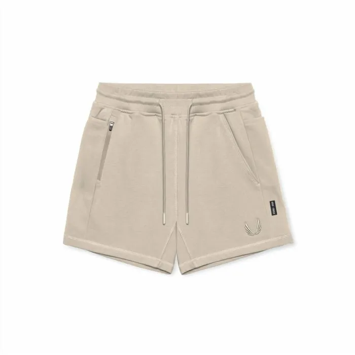 ASRV Shorts Men TechTerry Sidelock Sweat Short Sand Smoke
