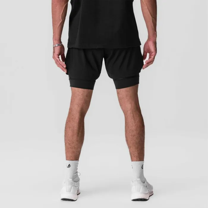 ASRV Shorts Men TetraLite 5034 Liner Short Blackblack White 034wings034