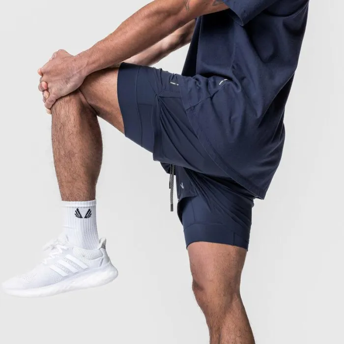 ASRV Shorts Men TETRALITE 5034 Liner Short Navy Reflective