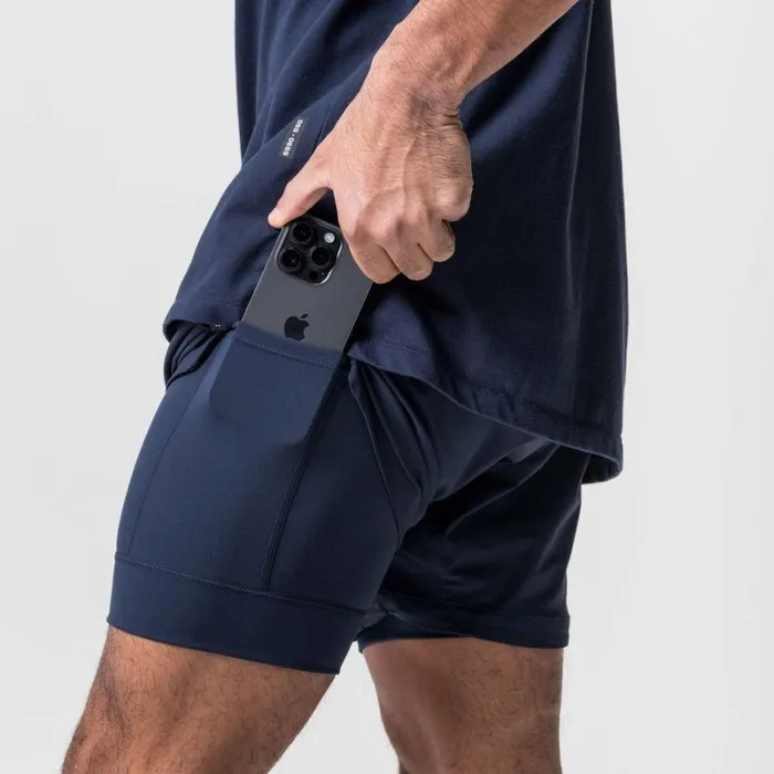 ASRV Shorts Men TETRALITE 5034 Liner Short Navy Reflective