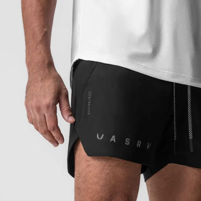 ASRV Shorts Men TetraLite 5034 Linerless Short Black 034reflective Classic034