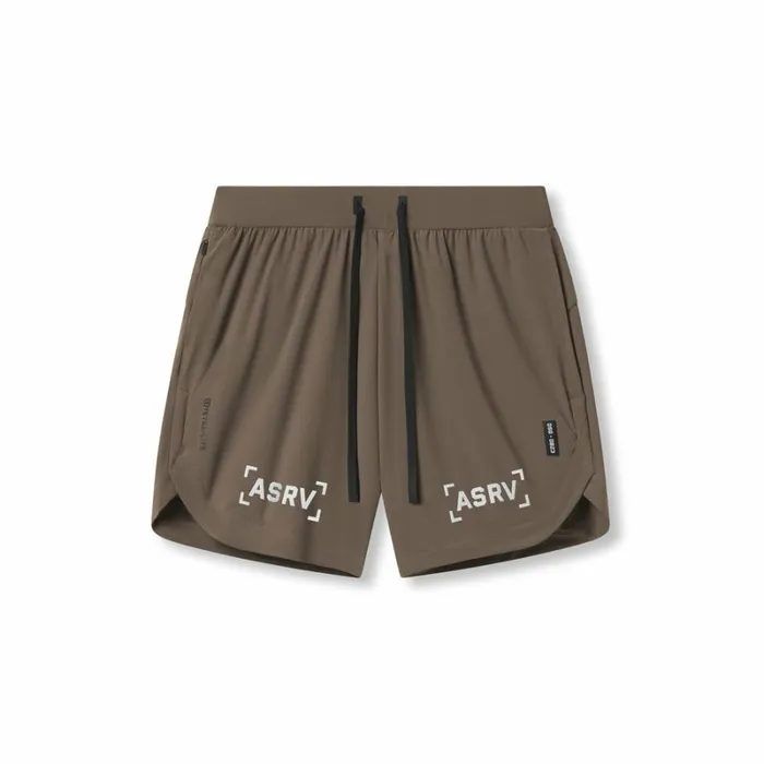 ASRV Shorts Men TetraLite 7034 Linerless Short Deep Taupe 034bracket034
