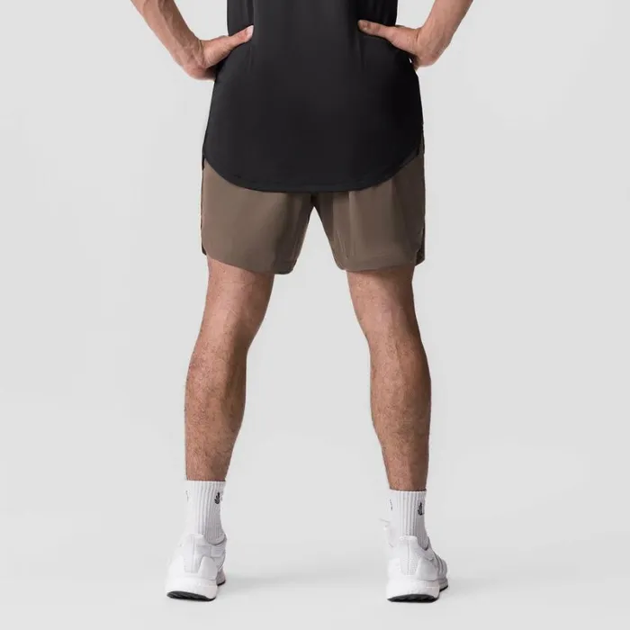 ASRV Shorts Men TetraLite 7034 Linerless Short Deep Taupe 034bracket034