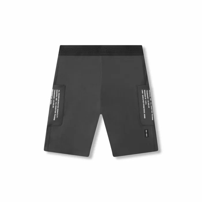 ASRV Shorts Men WarpFlexx Utility Speed Short Space Grey