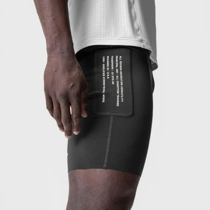ASRV Shorts Men WarpFlexx Utility Speed Short Space Grey