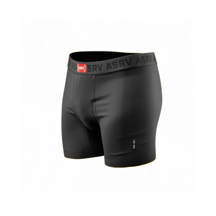 ASRV Socks and Underwear Men Solucell Essential Boxer Brief Black