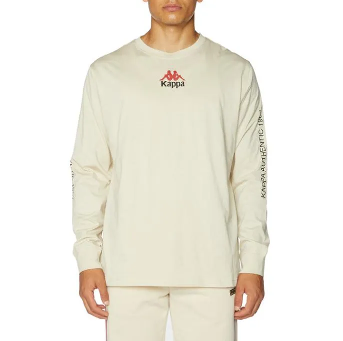 Authentic Llevar Longsleeves 8211 Beige Beige Men Kappa TShirts