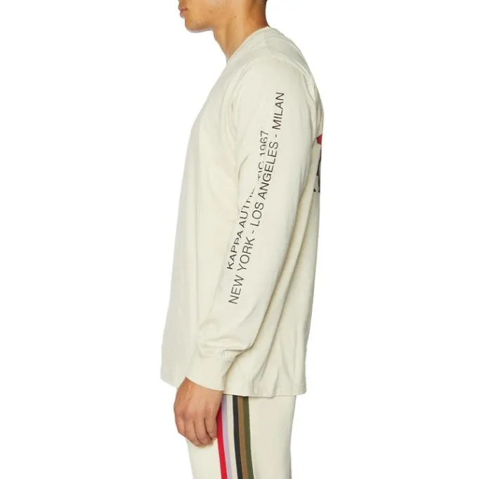 Authentic Llevar Longsleeves 8211 Beige Beige Men Kappa TShirts