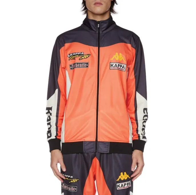 Authentic Rival 2 Track Jacket 8211 Orange Orange Men Kappa Matching Sets