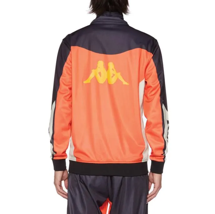 Authentic Rival 2 Track Jacket 8211 Orange Orange Men Kappa Matching Sets