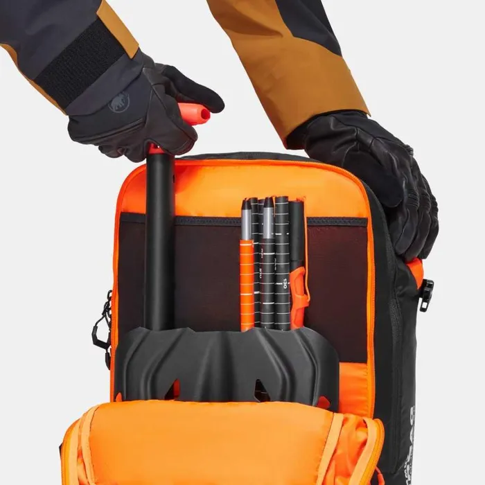 Avalanche Equipment WomenMen Mammut Pro 35 Removable Airbag 30 Ready Black