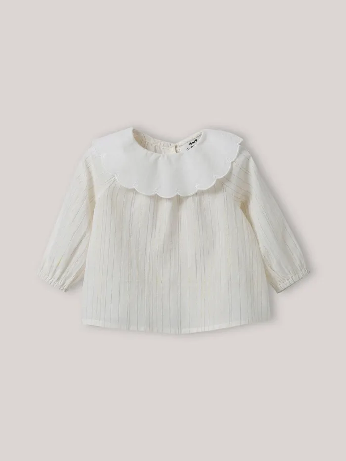 Baby Baby Girl Cyrillus Refined Shirt Dore