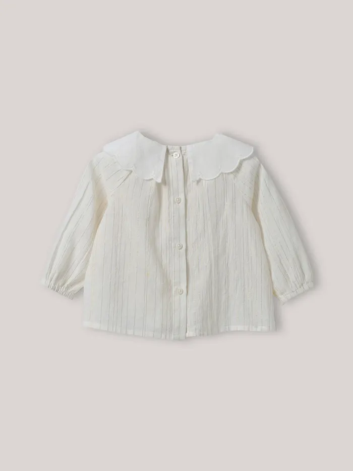 Baby Baby Girl Cyrillus Refined Shirt Dore