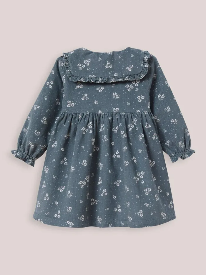 Baby Baby Girl Cyrillus Velour Dress Imp Felicie