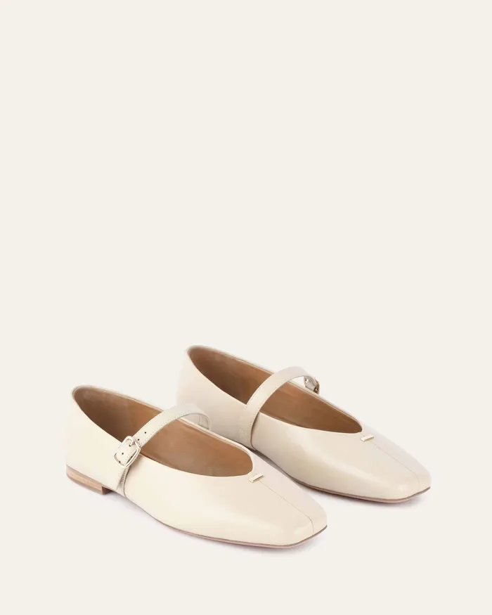BALLET jomercer Women April casual flats sand leather BALLET jomercer Women April casual flats sand leather