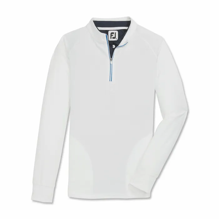 Base MidLayers Women FootJoy QuarterZip Dot Jacquard MidLayer Women