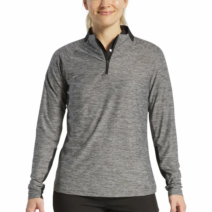 Base MidLayers Women Space Dye QuarterZip Women FootJoy
