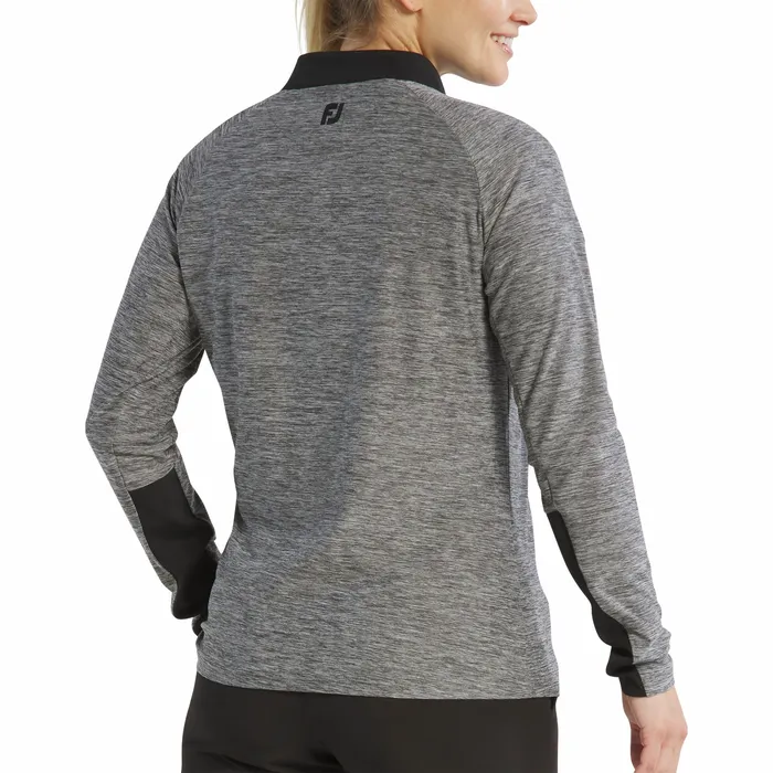 Base MidLayers Women Space Dye QuarterZip Women FootJoy