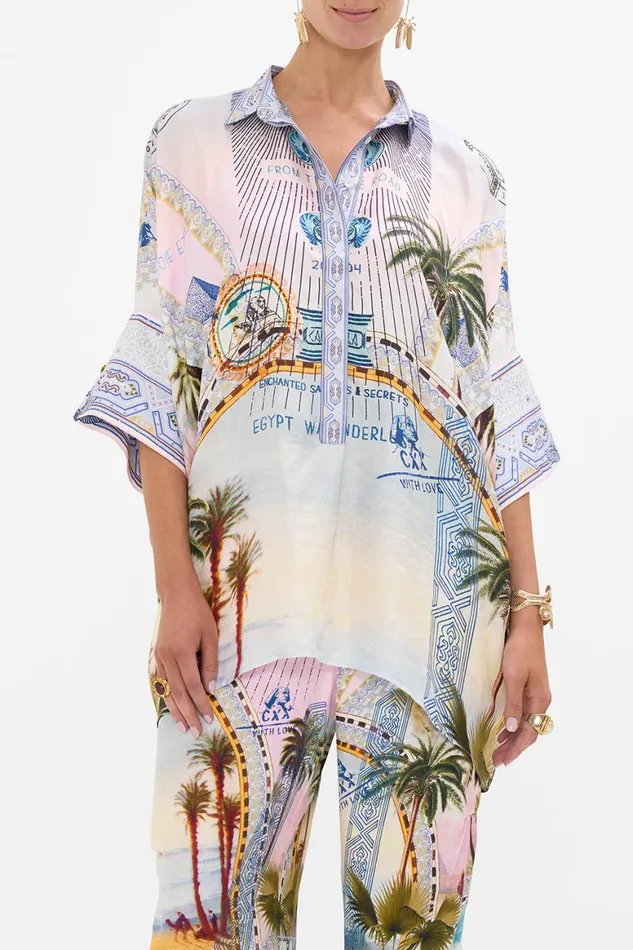 BATWING SHIRT CALL ME IN CAIRO Call Me In Cairo Womens Camilla Blouses and Shirts