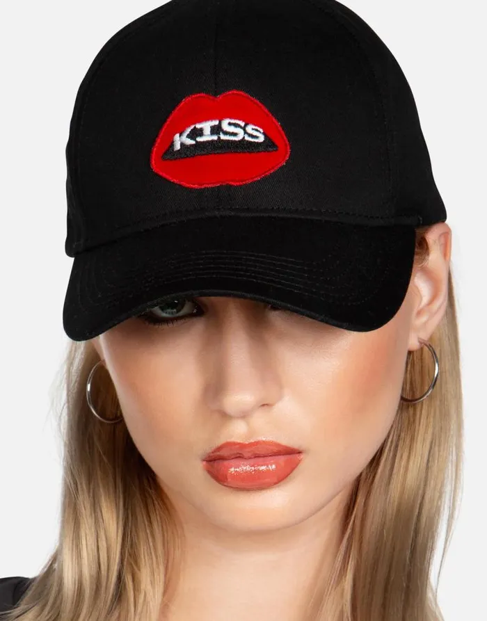 Bay Kiss Lip Black Women Lauren Moshi Hats