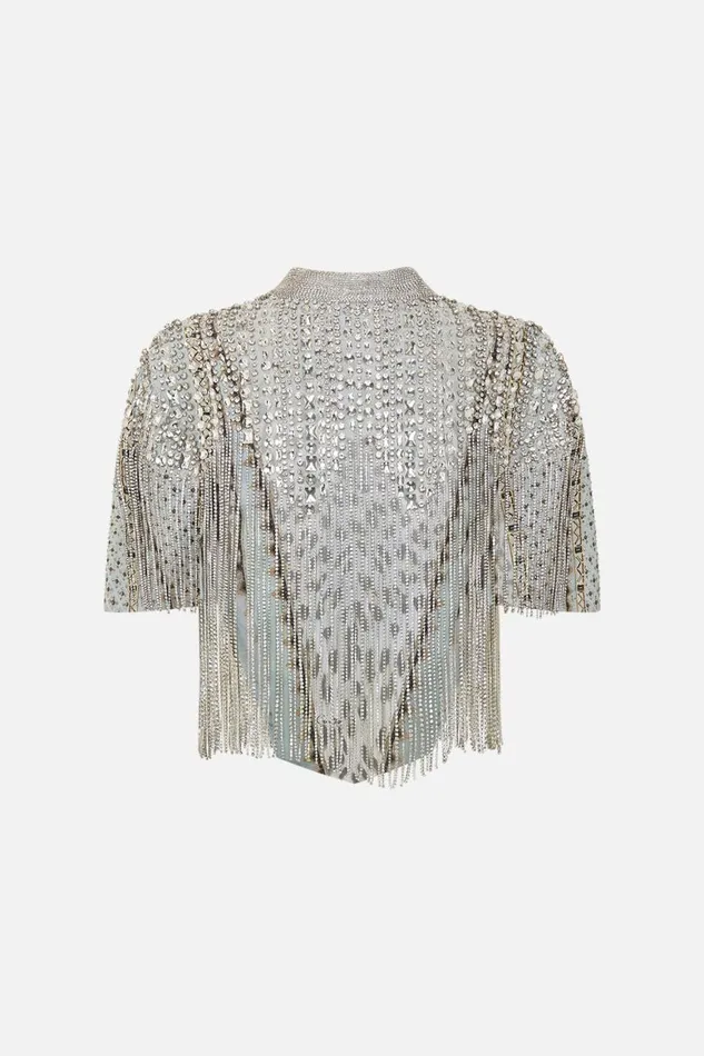 BEADED GILET SAHARA STARLET Sahara Starlet Womens Camilla Jackets