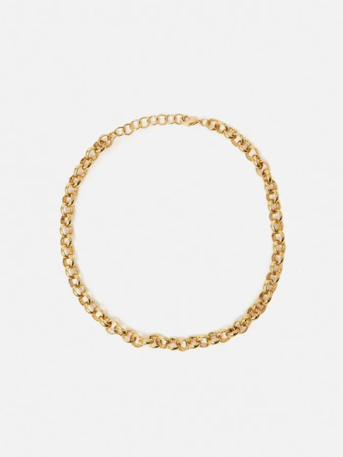 Belcher Chain Necklace Gold Women Jigsaw Party