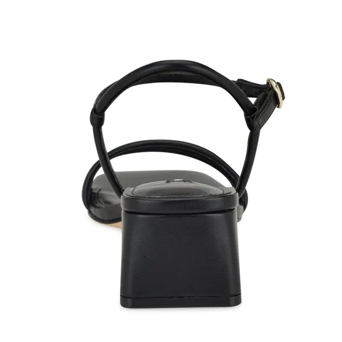 Bernise Block Heel Sandals Black Women Nine West Heels Bernise Block Heel Sandals Black Women Nine West Heels