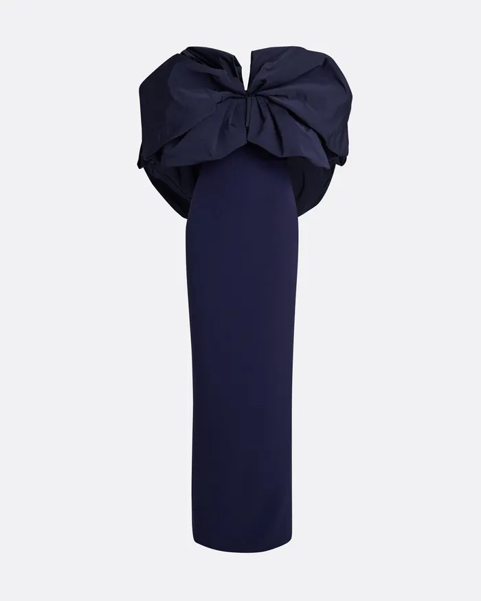 Billie Azurite Blue Long Dress Azurite Blue Dresses Safiyaa Women