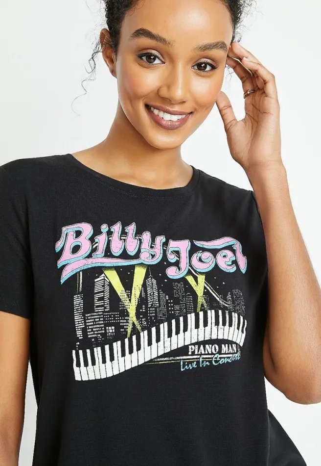 Billy Joel Graphic Tee Women Maurices Tops