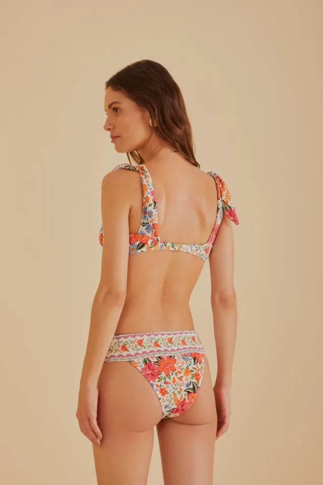 Bloom Garden Underwire Bikini Top Women FARM Rio Bikinis