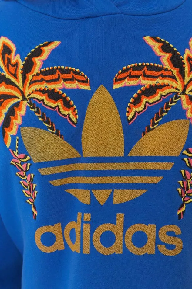 Blue Adidas Farm Rio TShirt Dress Women FARM Rio Mini Dresses