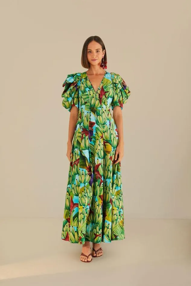 Blue Banana Pingo Midi Dress Women FARM Rio Midi Dresses