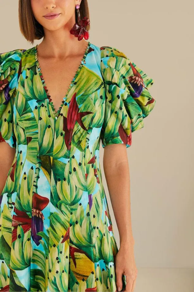 Blue Banana Pingo Midi Dress Women FARM Rio Midi Dresses