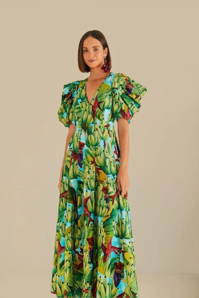 Blue Banana Pingo Midi Dress Women FARM Rio Midi Dresses