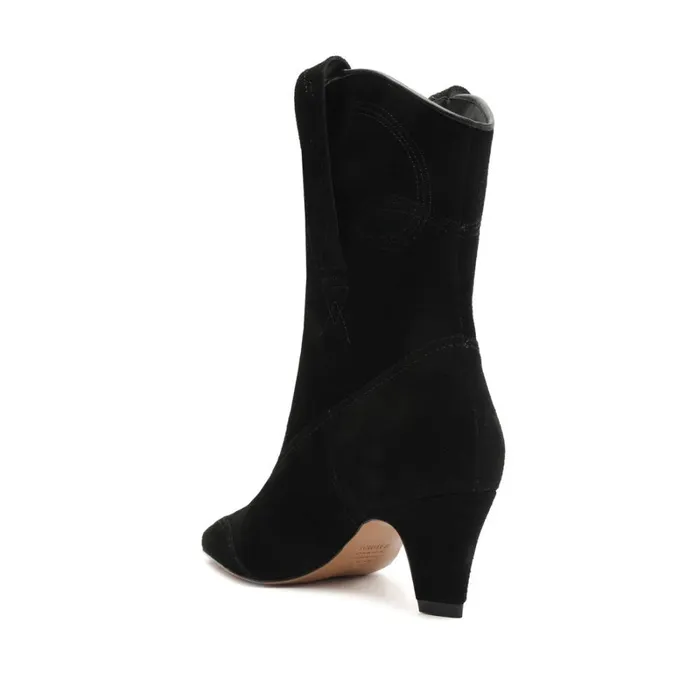 Boots Allie Suede Bootie Black Schutz Shoes Booties
