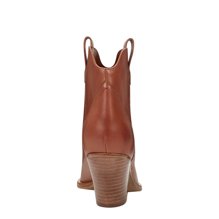 Boots and Booties Women Marlie Western Bootie Natural Leather Marc Fisher