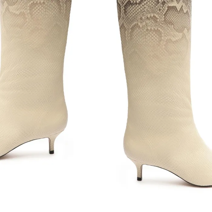 Boots Maryana Lo Snake Faded Boot Natural Schutz Shoes Boots