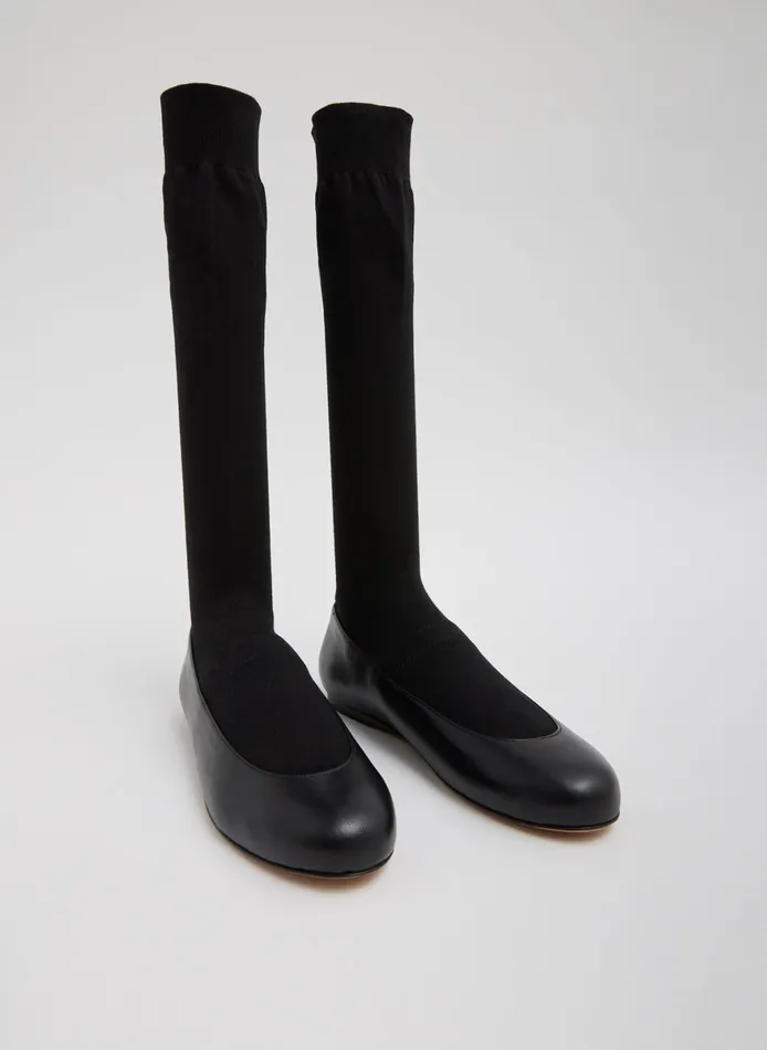 Boots Women Tibi Borg Sock Shoe 8211 Tall