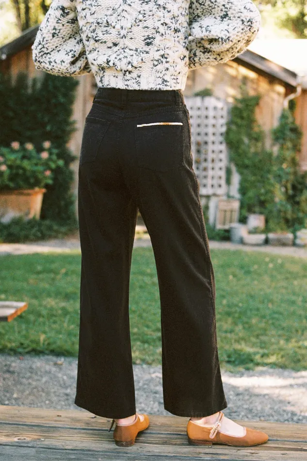 Bottoms Women Christy Dawn The Mary Pant Noir
