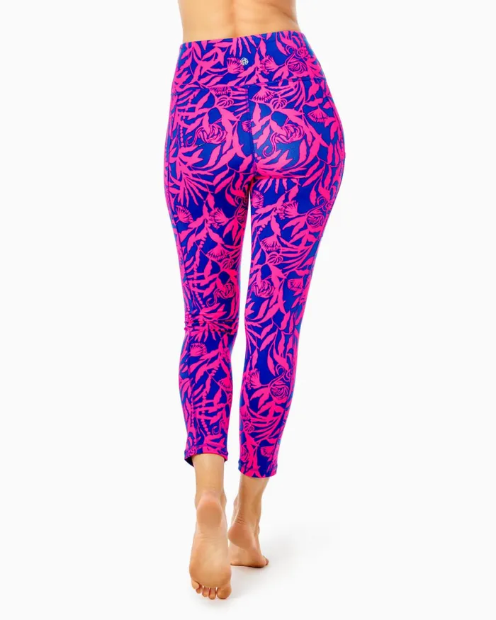 Bottoms WomenHome and Gifts Lilly Pulitzer UPF 50 Luxletic 24034 Weekender HighRise Midi Legging Pink Grenadine Flocking To Paradise Bottoms WomenHome and Gifts Lilly Pulitzer UPF 50 Luxletic 24034 Weekender HighRise Midi Legging Pink Grenadine Flocking To Paradise