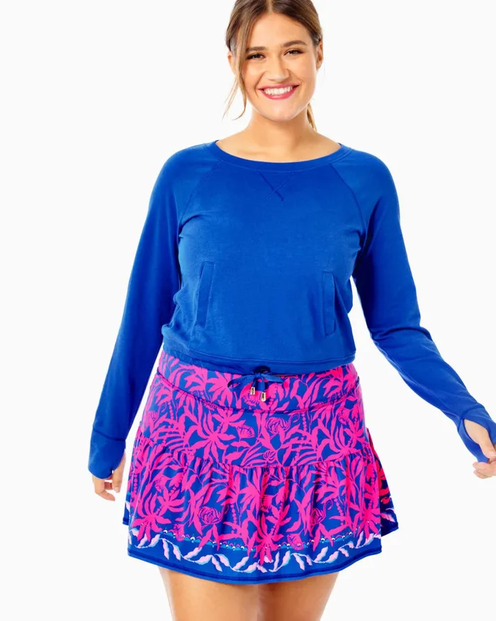 Bottoms WomenHome and Gifts Lilly Pulitzer UPF 50 Luxletic 24034 Weekender HighRise Midi Legging Pink Grenadine Flocking To Paradise Bottoms WomenHome and Gifts Lilly Pulitzer UPF 50 Luxletic 24034 Weekender HighRise Midi Legging Pink Grenadine Flocking To Paradise