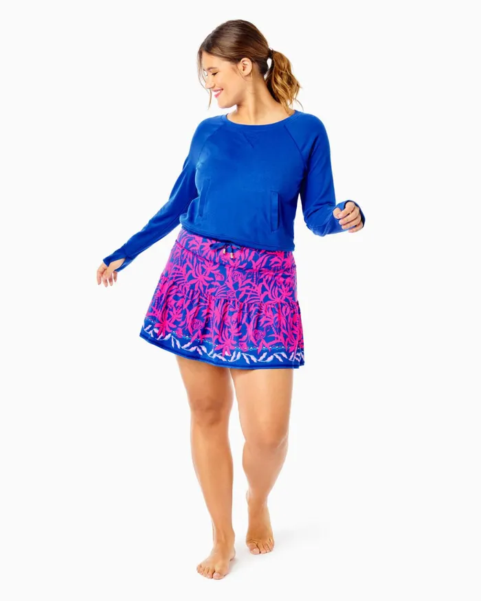 Bottoms WomenHome and Gifts Lilly Pulitzer UPF 50 Luxletic 24034 Weekender HighRise Midi Legging Pink Grenadine Flocking To Paradise Bottoms WomenHome and Gifts Lilly Pulitzer UPF 50 Luxletic 24034 Weekender HighRise Midi Legging Pink Grenadine Flocking To Paradise