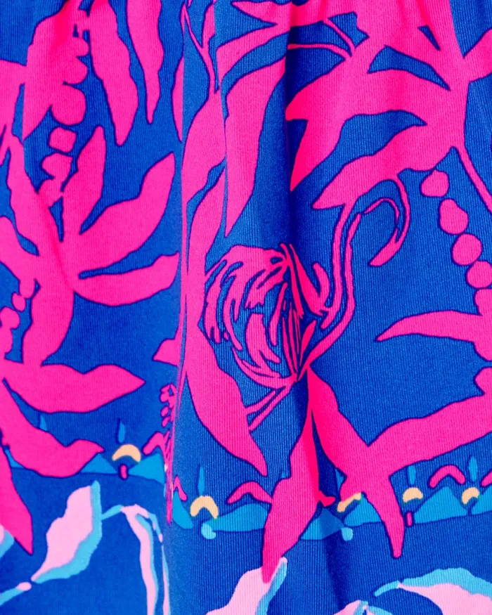 Bottoms WomenHome and Gifts Lilly Pulitzer UPF 50 Luxletic 24034 Weekender HighRise Midi Legging Pink Grenadine Flocking To Paradise Bottoms WomenHome and Gifts Lilly Pulitzer UPF 50 Luxletic 24034 Weekender HighRise Midi Legging Pink Grenadine Flocking To Paradise