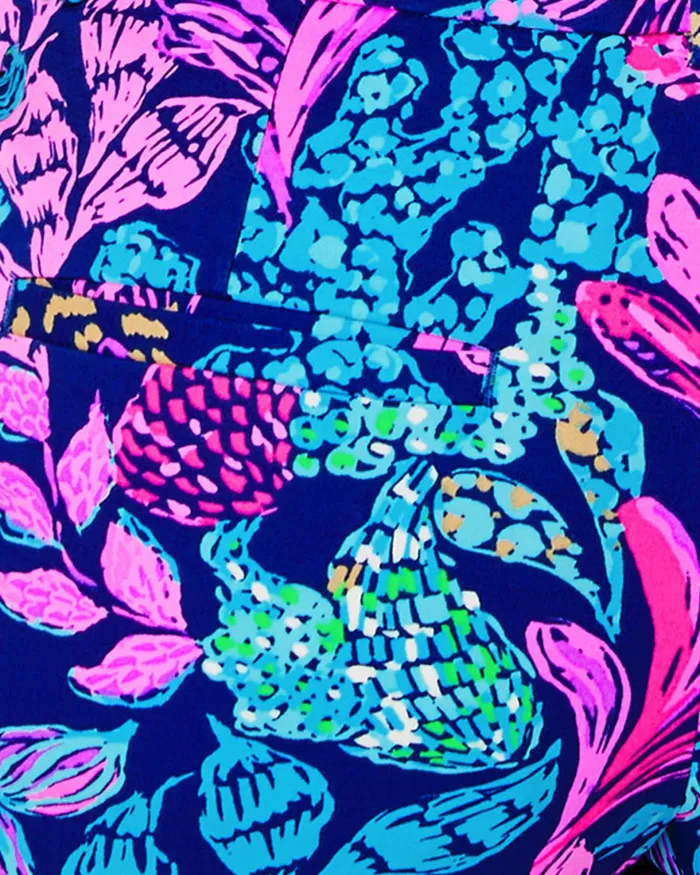 Bottoms Women Lilly Pulitzer 5034 Gretchen High Rise Short Aegean Navy Calypso Coast Bottoms Women Lilly Pulitzer 5034 Gretchen High Rise Short Aegean Navy Calypso Coast